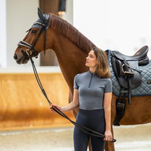 Equestrian Stockholm išjodinėjimo pobalnis Metallic Blue - Image 4