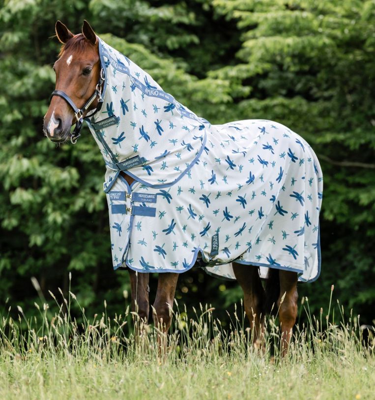 Horseware Amigo Dragonfly Bug Rug Plus gūnia nuo musių