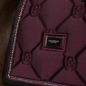 Equestrian Stockholm išjodinėjimo pobalnis Crystal Shine Mauve Wine - Image 3