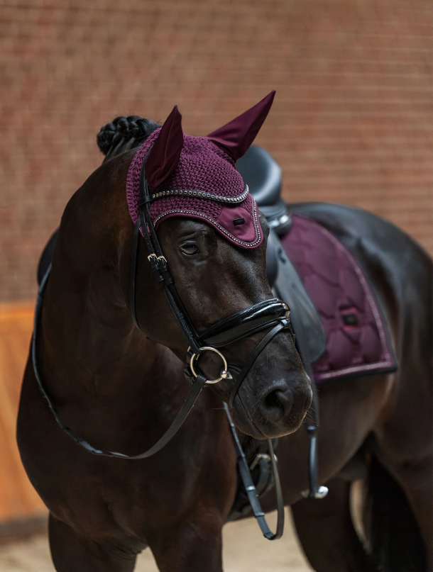 Equestrian Stockholm išjodinėjimo pobalnis Crystal Shine Mauve Wine - Image 6